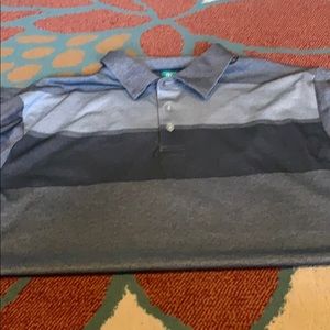 Men’s XL pro tour nice Dri Fit gray polo shirt